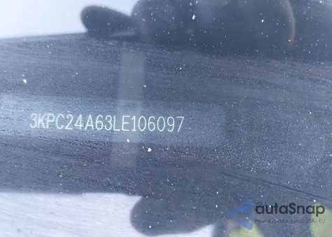 2020 Hyundai Accent Se из США, поврежденный, VIN 3KPC24A63LE106097